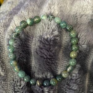 Gorgeous green real jade bracelet